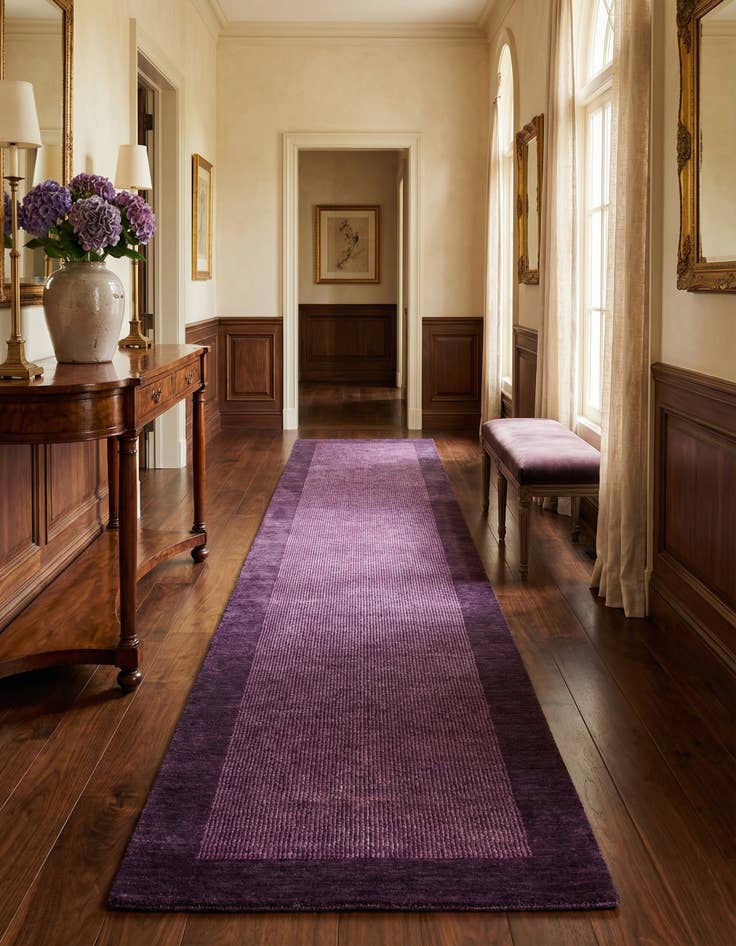 Detail image of 2' 7 x 13' Hand Knotted Darya Runner Rug