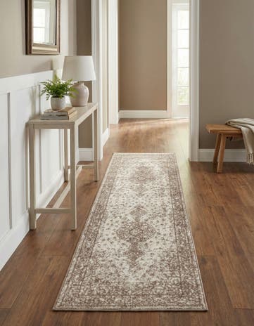 Light Brown Dover Runner Rug