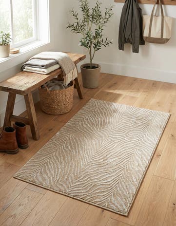 Ivory Beige Finsbury Rug