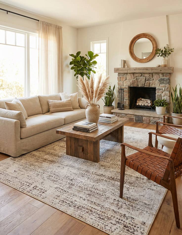 Detail image of 7' 10 x 11' 6 Hermitage Rug