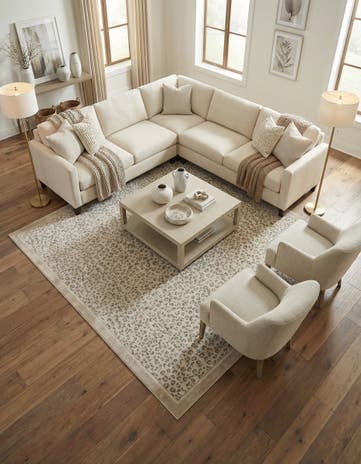 10' x 10' Safari Square Rug