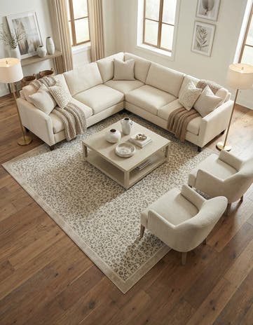 10' x 10' Savannah Square Rug