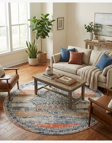 8' x 8' Nyla Round Rug