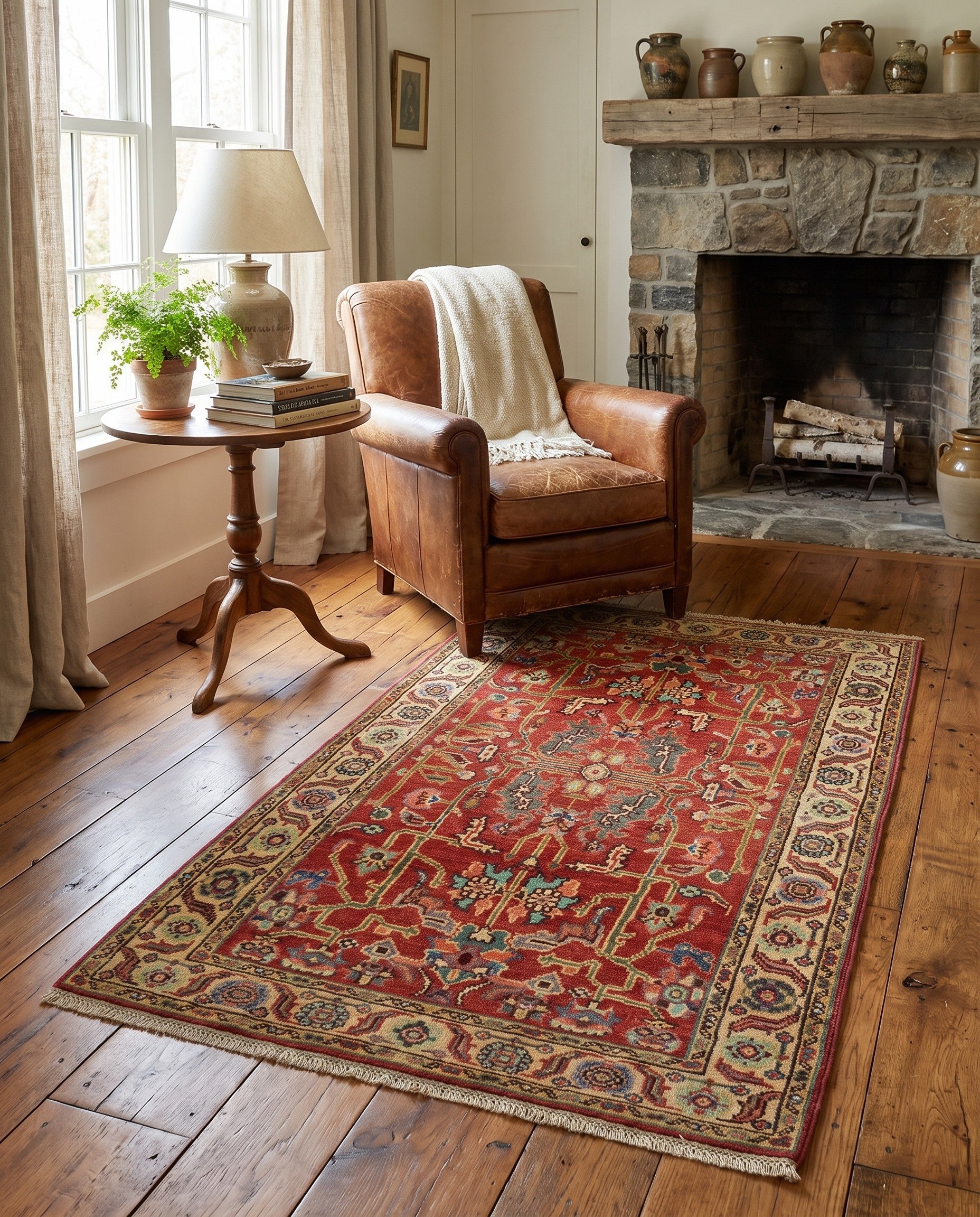 3' x 5' 8 Hand Knotted Kazak Rug