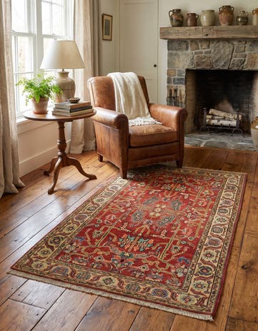 3' x 5' 8 Hand Knotted Kazak Rug