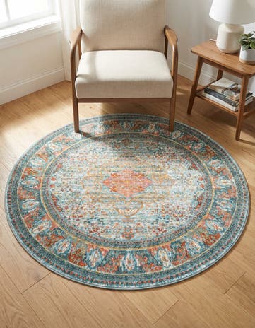 4' x 4' Santiago Round Rug