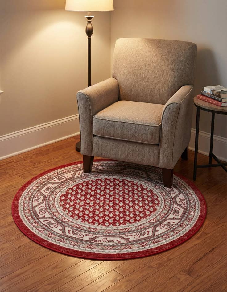 Detail image of 3' 7 x 3' 7 Tribeca Round Rug