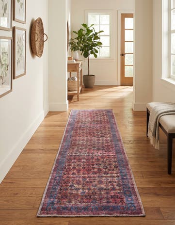 2' x 8' Washable Maahru Runner Rug