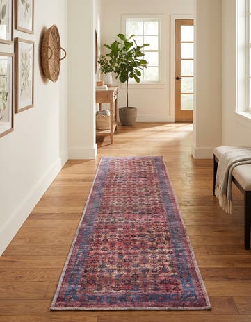 2' x 8' Washable Maahru Runner Rug