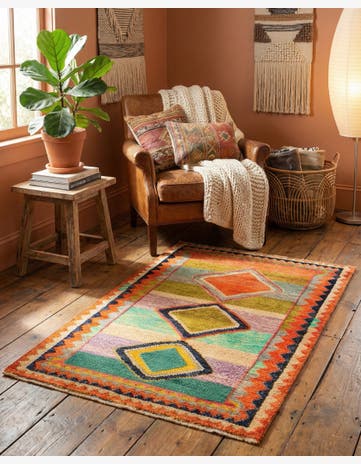 2' 8 x 3' 10 Hand Knotted Balouch Wool Rug