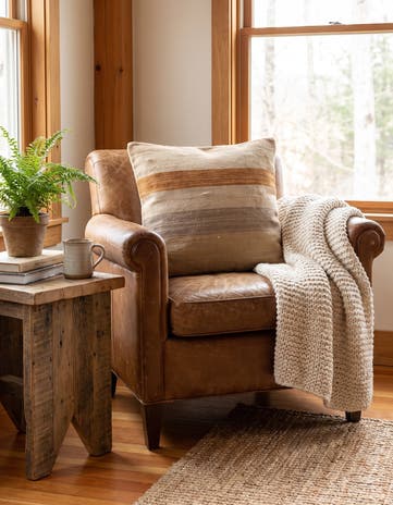 45cm x 45cm Hand Woven Pillow Wool Square Rug