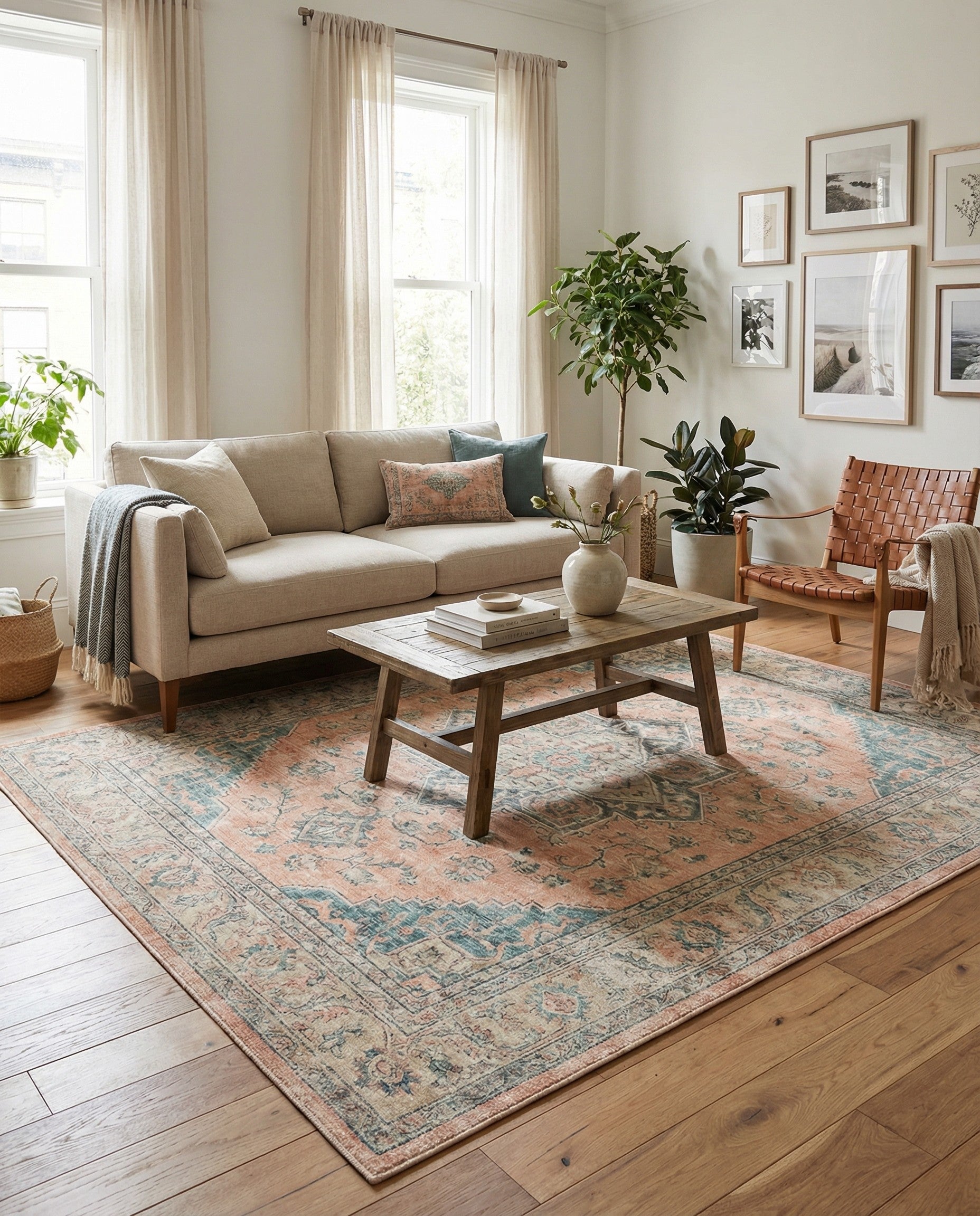 Primary image 7' x 10' Madeline Vintage Rug