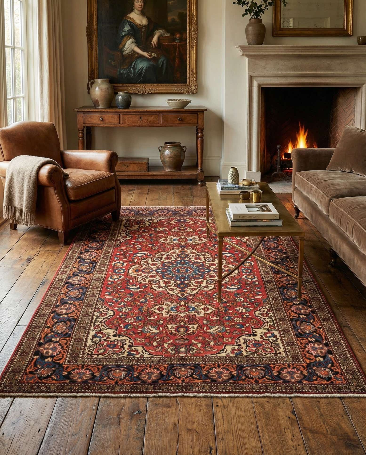 4' 11 x 7' 3 Bachtiar Rug
