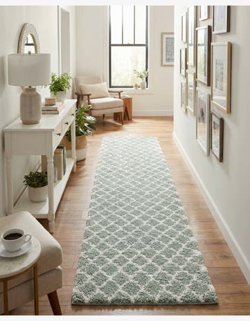 3' 3 x 16' 5 Marrakesh Shag Runner Rug