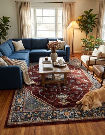 10' x 14' Kamala Washable Rug