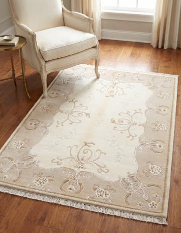 4' 1 x 6' 2 Hand Knotted Darya Rug