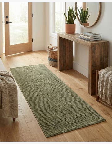 2' 2 x 6' Textura Designer Runner Rug