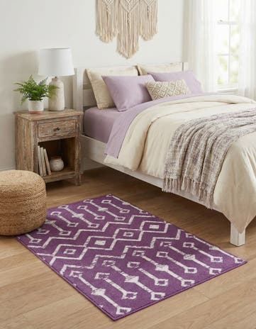 Violet Kasbah Trellis Rug