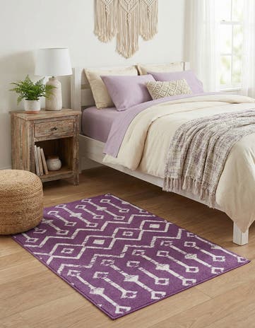 Violet Kasbah Trellis Rug