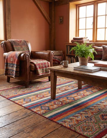 3' 3 x 4' 10 Hand Knotted Kazak Rug