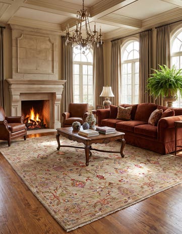 8' 2 x 9' 6 Hand Knotted Ariana Rug
