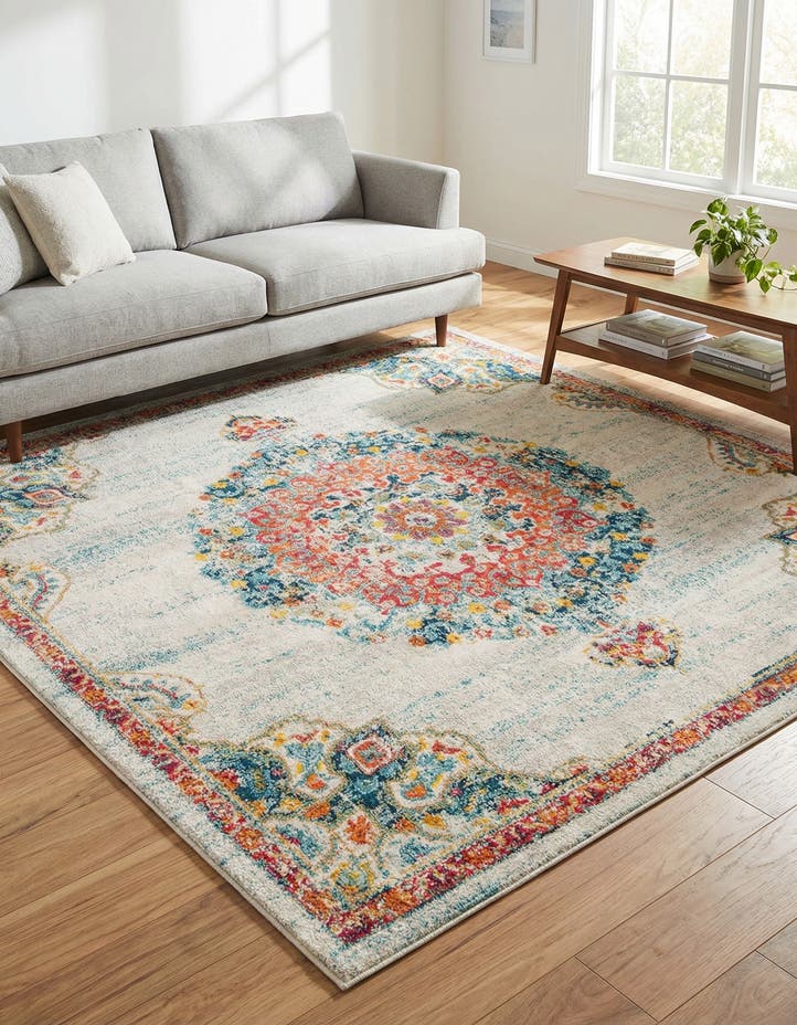7' 10 x 7' 10 Madeline Square Rug