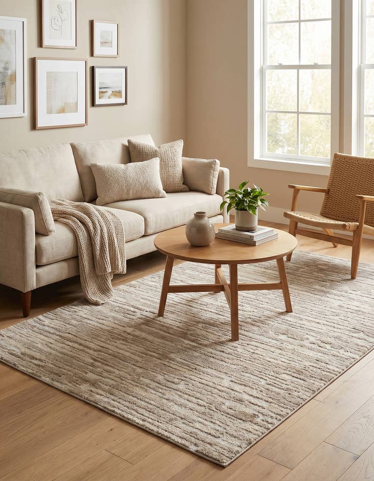 Detail image of 6' x 9' Sepia Rug