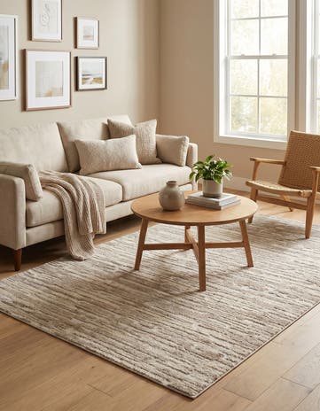6' x 9' Sepia Rug