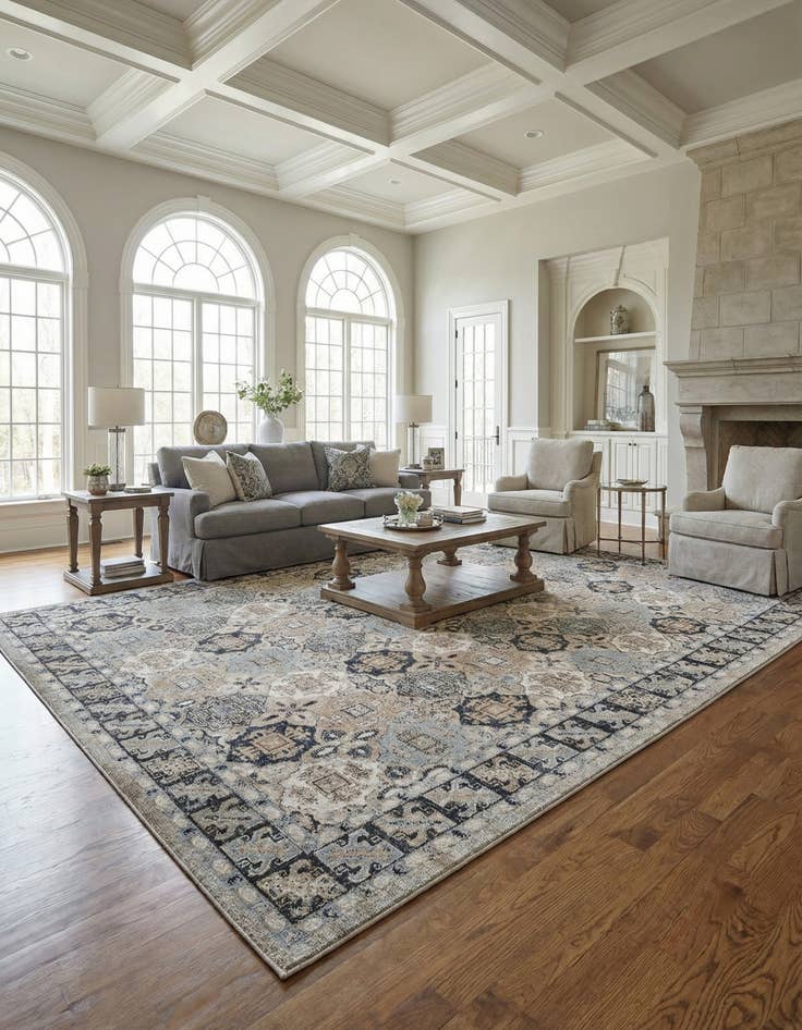 Detail image of  10' x 14' Kamala Washable Rug