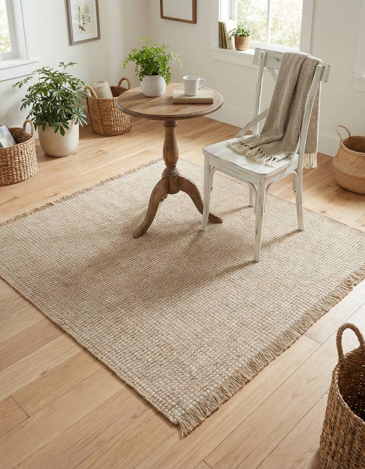 Detail image of 5' 1 x 5' 1 Cottage Farm Square Rug