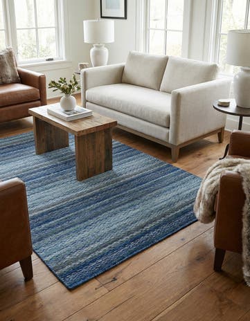 4' x 6' Hand Knotted Darya Wool Rug