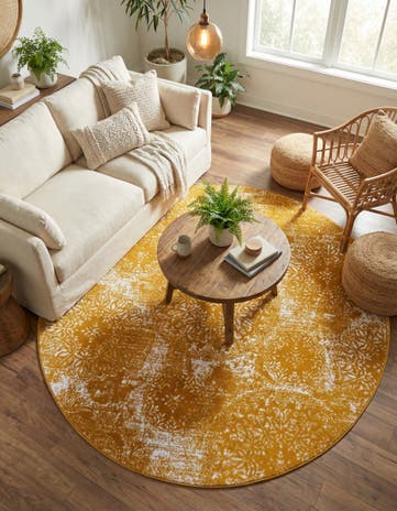 7' x 7' Monte Carlo Round Rug