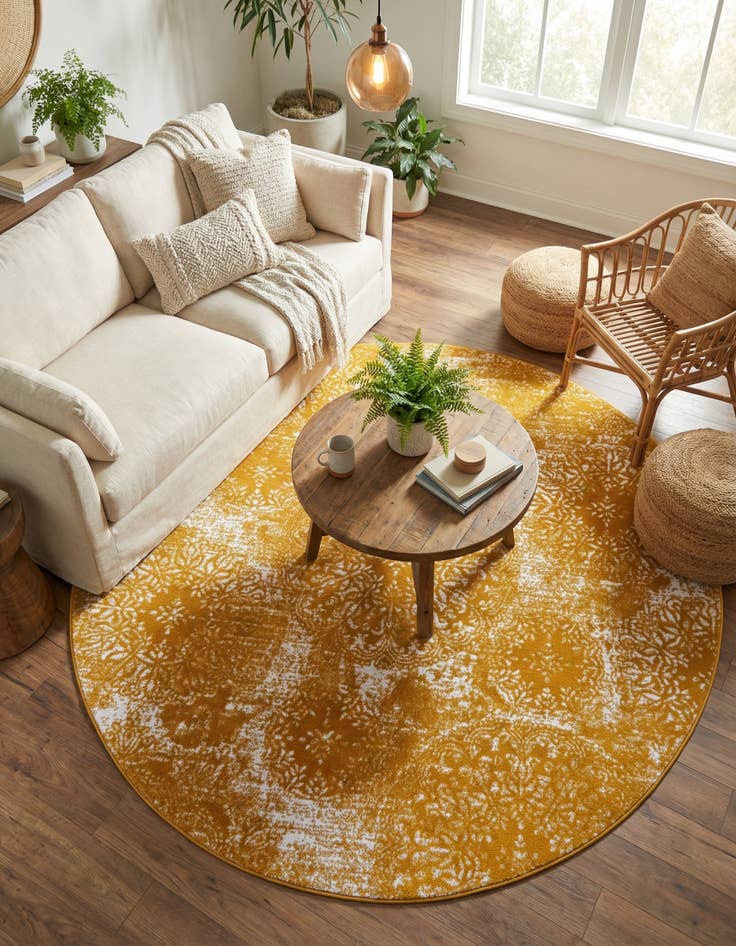 Detail image of 7' x 7' Monte Carlo Round Rug