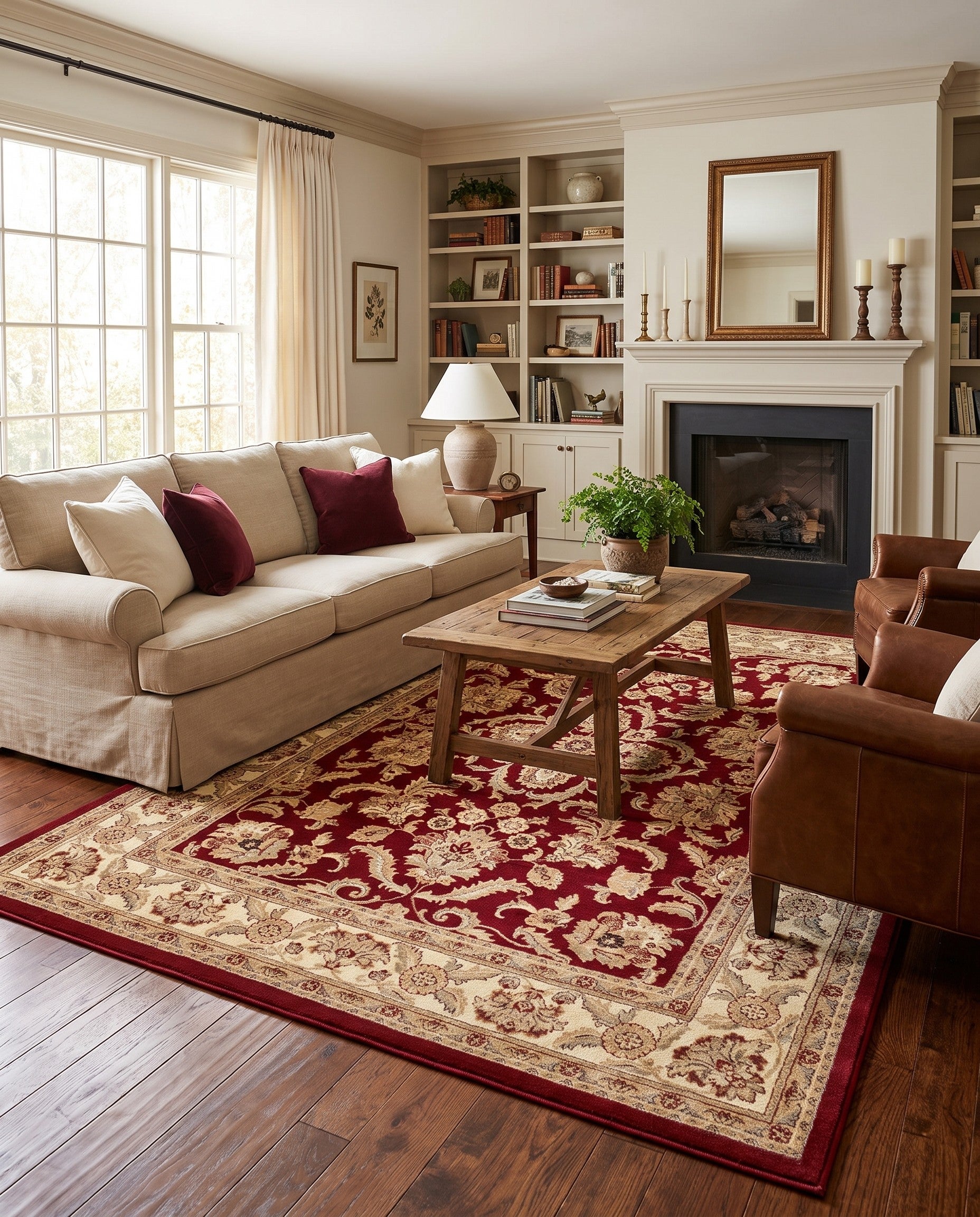 Red Aditi Rug