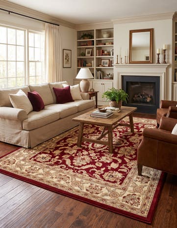 Red Aditi Rug