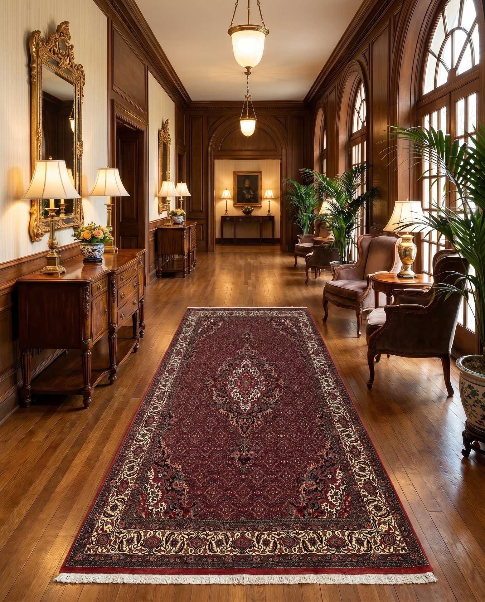 6' 6 x 10' 9 Bidjar Wool Runner Rug