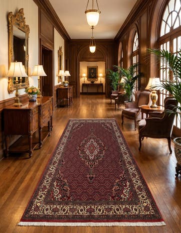 6' 6 x 10' 9 Bidjar Wool Runner Rug