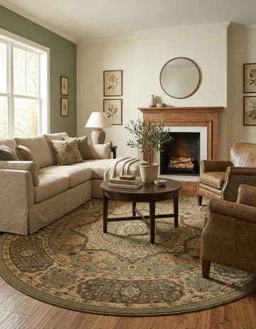 8' x 8' Amina Round Rug