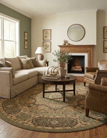 8' x 8' Amina Round Rug