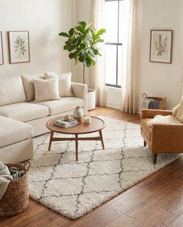  8' x 10' Moroccan Shag Rug