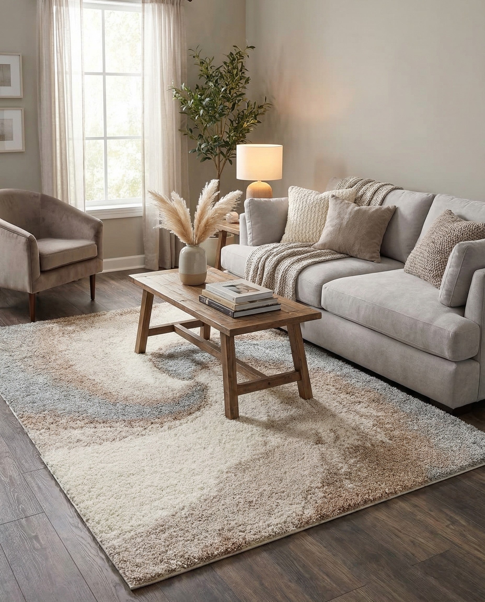 6' x 9' Soft Touch Shag Rug