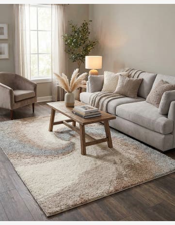 6' x 9' Soft Touch Shag Rug