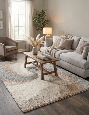 6' x 9' Soft Touch Shag Rug