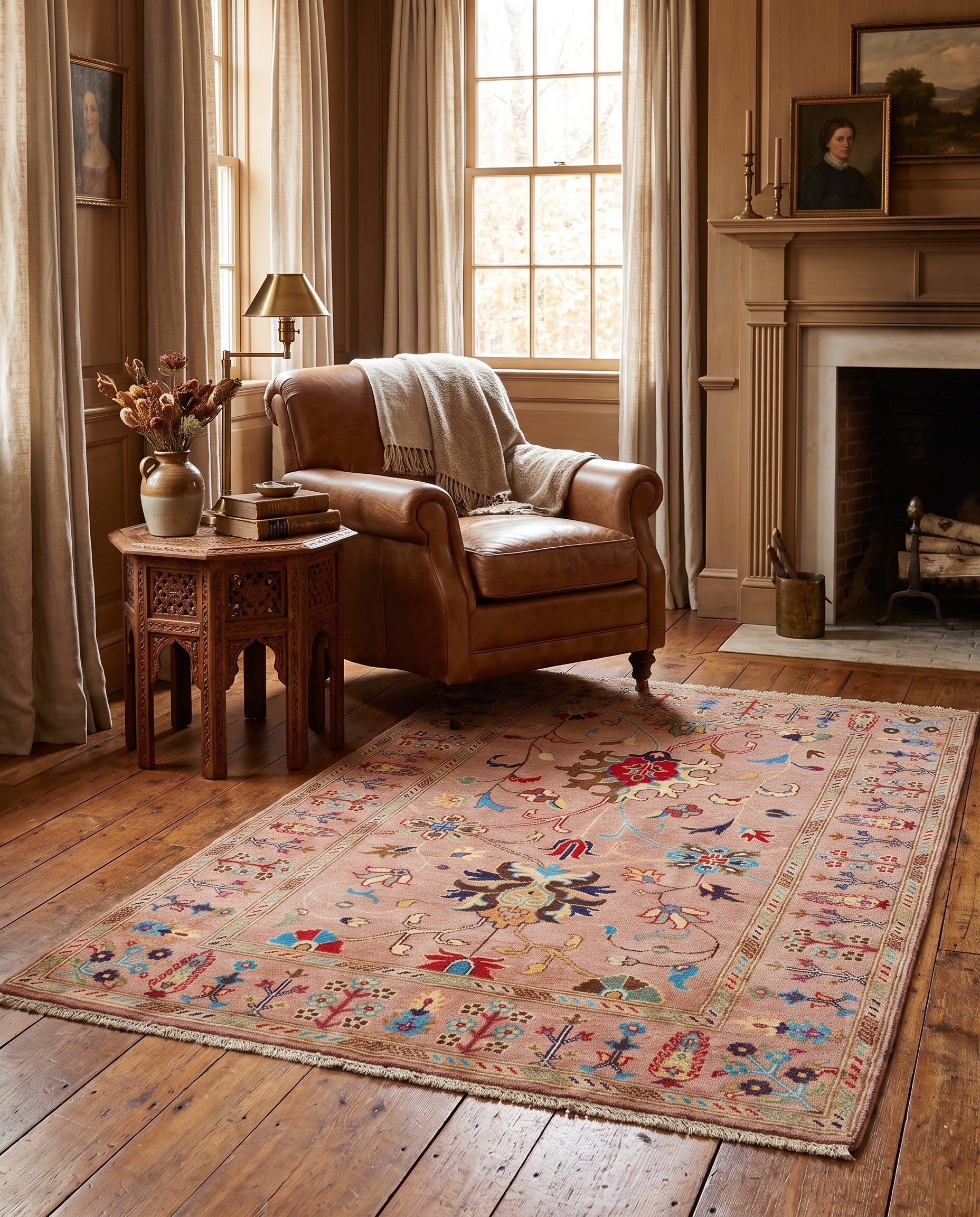 4' 1 x 6' Hand Knotted Kazak Rug