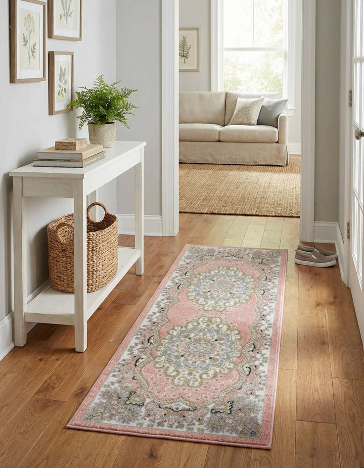 Detail image of 2' x 5' Kamala Washable Runner Rug
