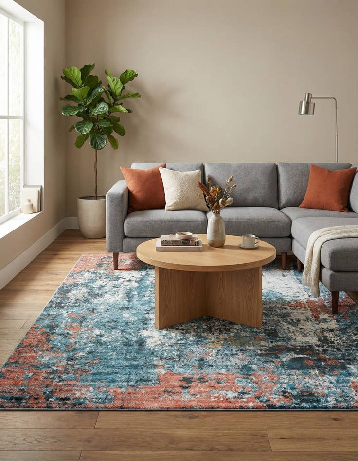 Detail image of 9' x 12' 2 Leipzig Rug