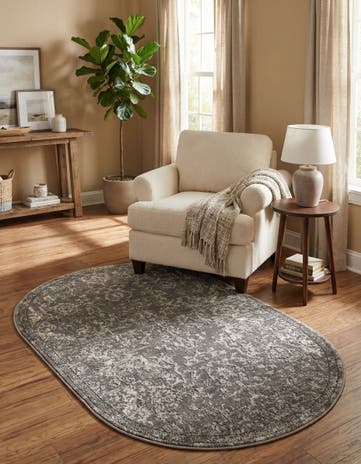 3' 3 x 5' 3 Oregon Oval Rug