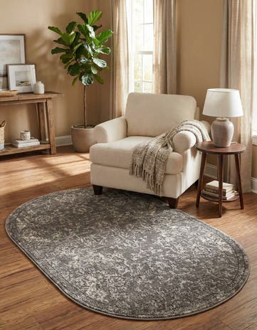 3' 3 x 5' 3 Oregon Oval Rug