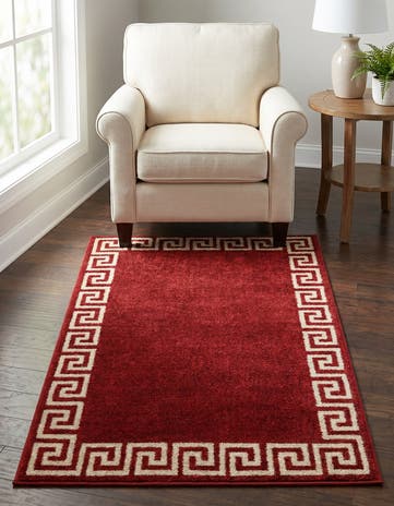 Terracotta Hera Rug