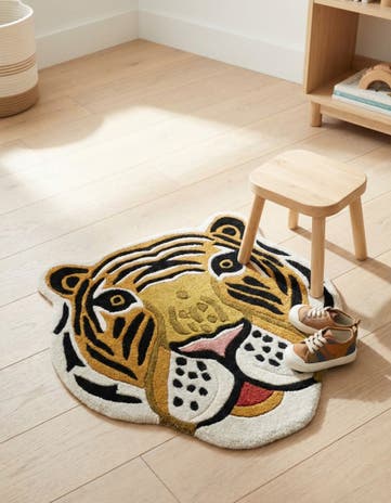 2' 2 x 2' 2 Playtime Kids Wool Freeform Rug
